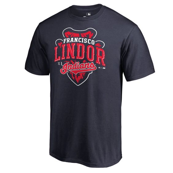 Francisco Lindor Indians T-shirt FD01