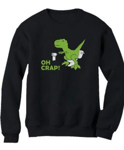 Funny Dinosaur Dino Sweatshirt EL