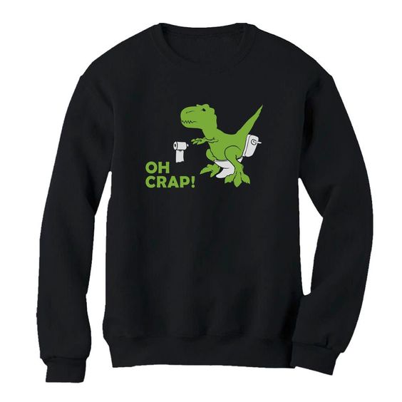 Funny Dinosaur Dino Sweatshirt EL
