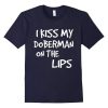Funny On The Kiss Lips T-Shirt DV01
