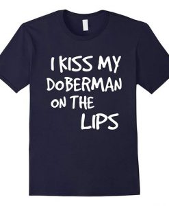 Funny On The Kiss Lips T-Shirt DV01