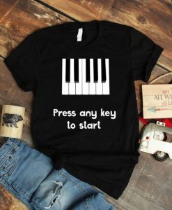 Funny Piano Student T-Shirt AZ01