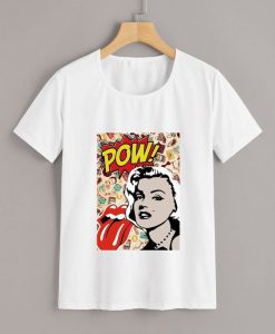 Girl Figure POW T-Shirt AV01