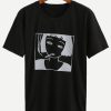 Girl Print Loose T-shirt ER31