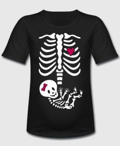 Gladditudes Maternity Skeleton T-shirt AV01