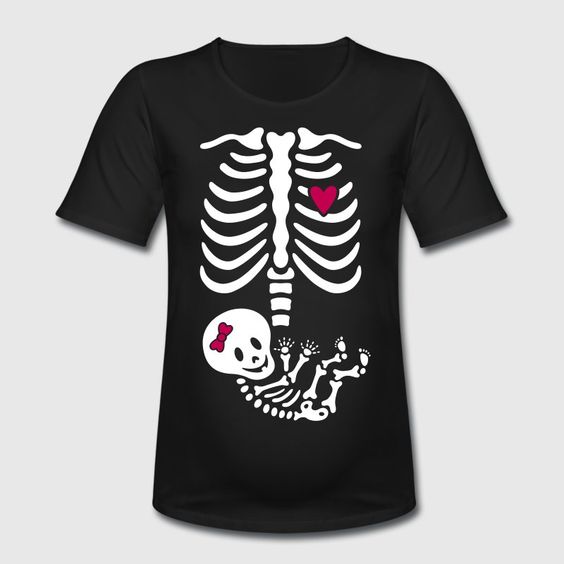 Gladditudes Maternity Skeleton T-shirt AV01