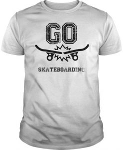 Go Skateboarding T-shirt AI01