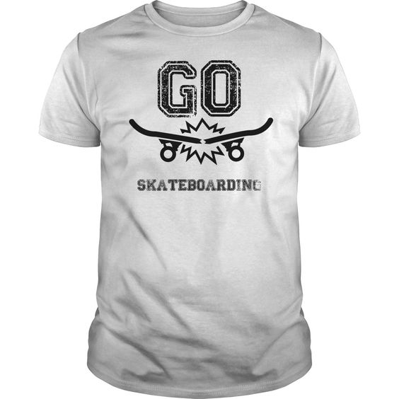 Go Skateboarding T-shirt AI01