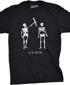 Got Your Back Skeleton T-Shirt AV01