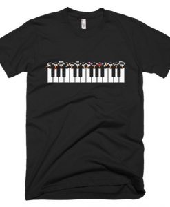 Great for Pianists and Penguin Lovers T-Shirt AZ01