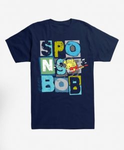 Guitar And Spongebob T Shirt SR01