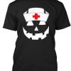 Halloween Pumpkin Nurse Tshirt FD01