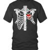 Halloween Skeleton Rocker T-Shirt AV01