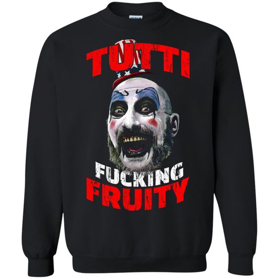 Halloween Tutti Fucking Fruity sweatshirt ER01