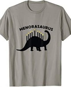 Hanukkah Tshirt Dinosaur EL