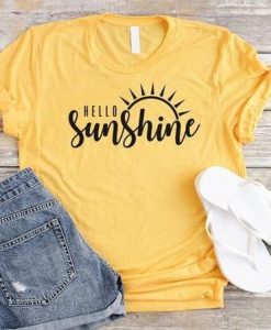 Hello Sunshine Cute T-Shirt DV01