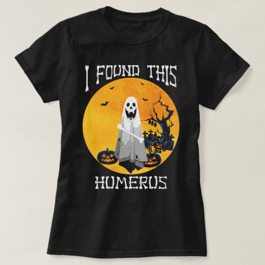 I Found This Humerus Boos Halloween T-Shirt EL01