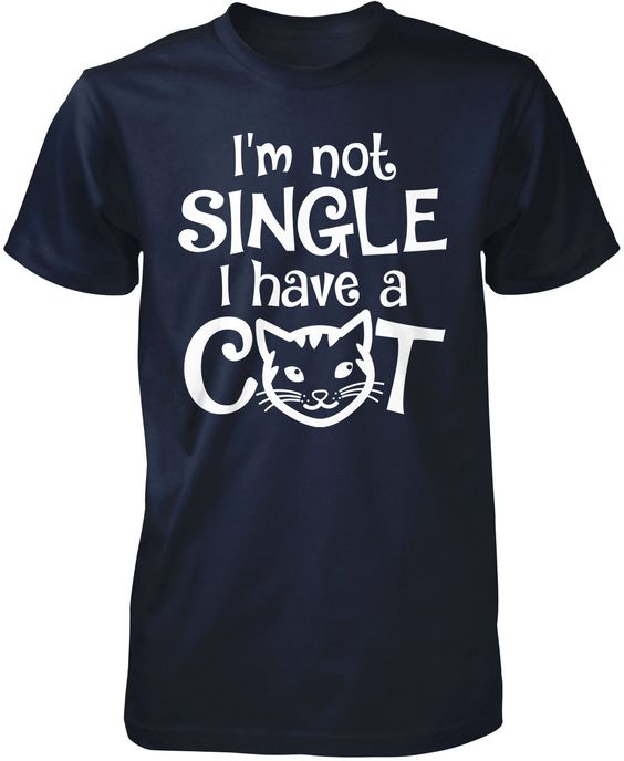 I Have a Cat T Shirt SR