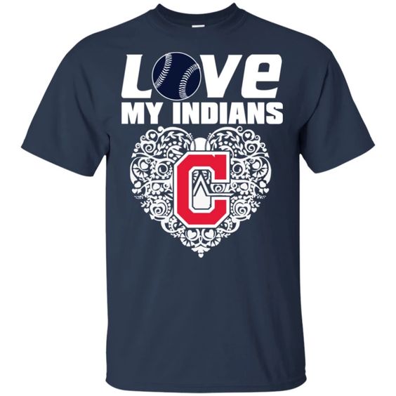 I Love My Teams Cleveland T-Shirt DV01