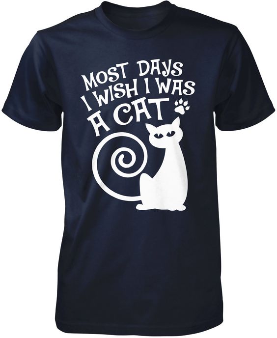 I was a cat T Shirt SR