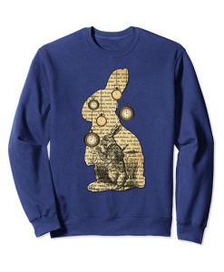 I'm Late Rabbit Sweatshirt EL01