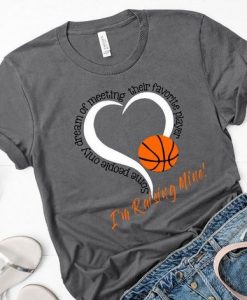 I'm raising mine Basketball Mom T-Shirt AZ01