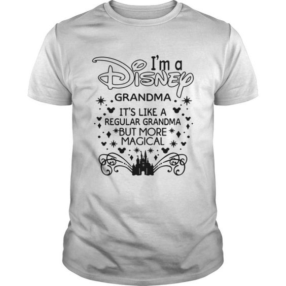 I’m a Disney grandma T-shirt AI01