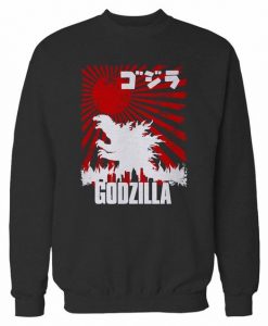 Japanese Godzilla Monster Sweatshirt FD