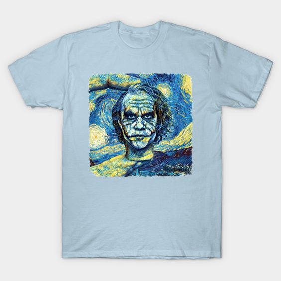 Joker Head Van Gogh T-Shirt DV01