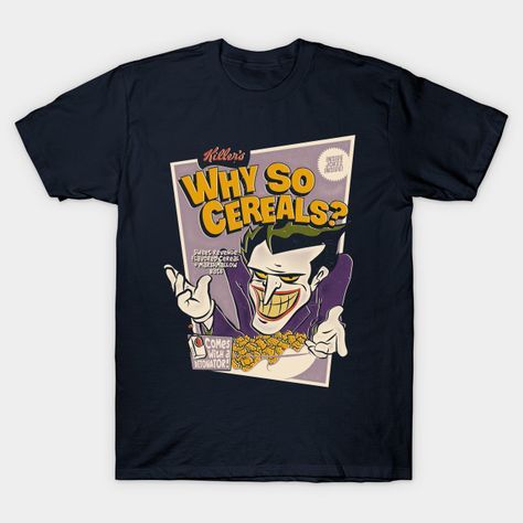 Joker Why So Cereals T-Shirt DV01
