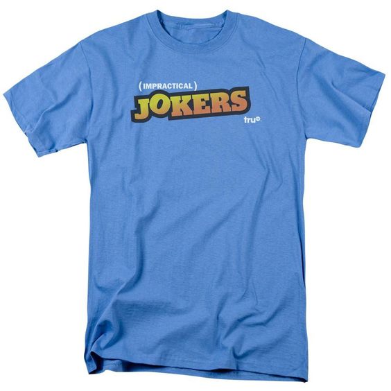 Jokers Logo Adult Carolina Blue T-Shirt DV01