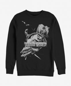 Jurassic World Dino Collage Sweatshirt EL