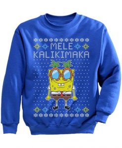 Kalikimaka Spongebob Sweatshirt SR01