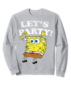 Lets Party Spongebob Sweatshirt SR01