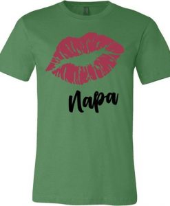 Lipstick Napa Kiss Lips T-Shirt DV01