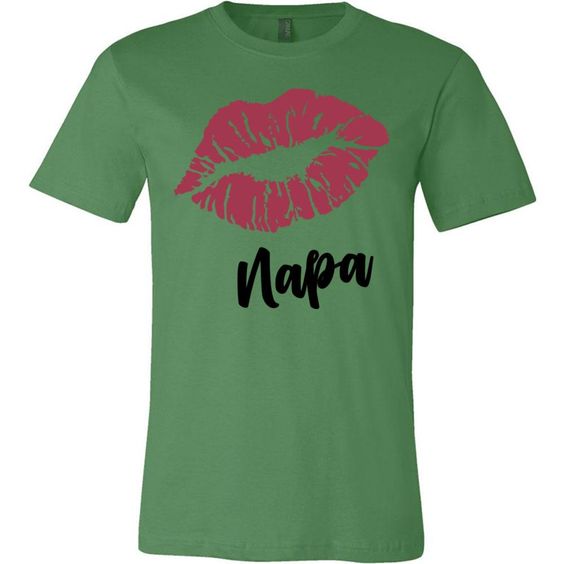 Lipstick Napa Kiss Lips T-Shirt DV01