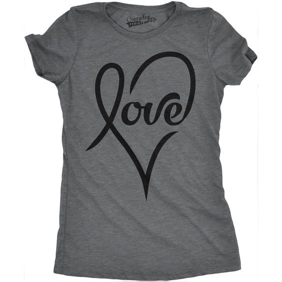 Love Heart T Shirt SR30