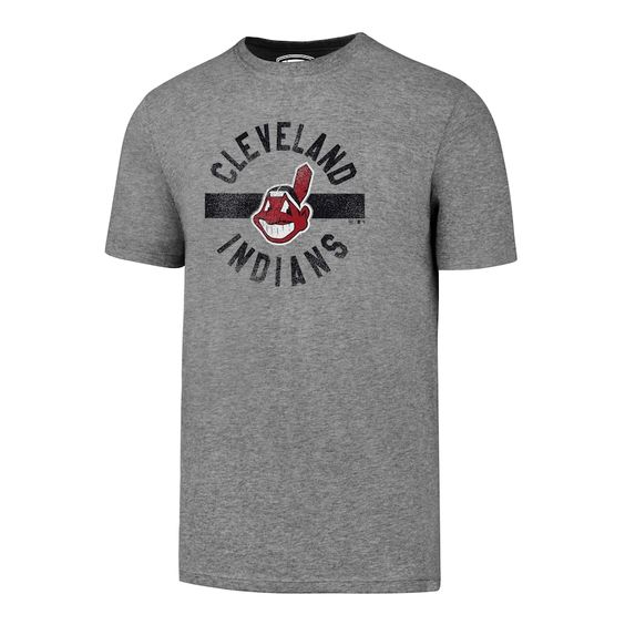 Men's '47 Brand Cleveland Indians T-shirt FD01