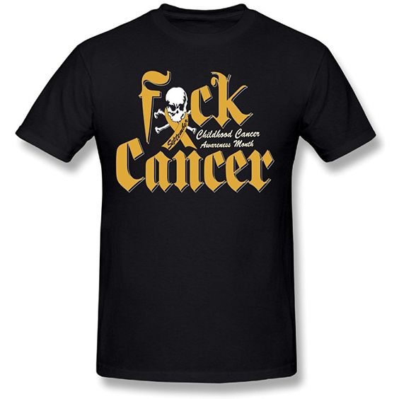 Mens Fuck Cancer T-Shirt EM28