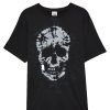 Mens Skull Tie dye T-Shirt DV01