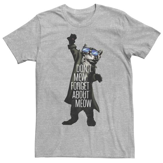 Meow Graphic T Shirt SR30