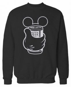 Mickey Beer Disney Sweatshirt FD01
