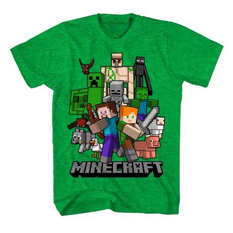 Minecraft Boys T-Shirt EL01