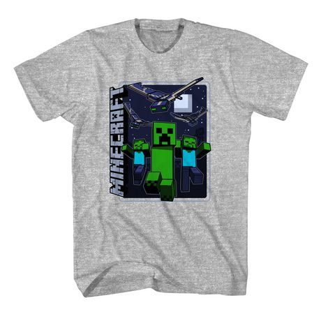 Minecraft Boys Top T-Shirt EL01