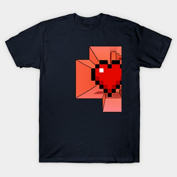 Minecraft Heart T-Shirt EL01