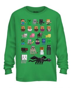 Minecraft Preschool Sweatshirt EL01