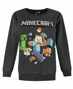 Minecraft Run Away Sweatshirt EL01