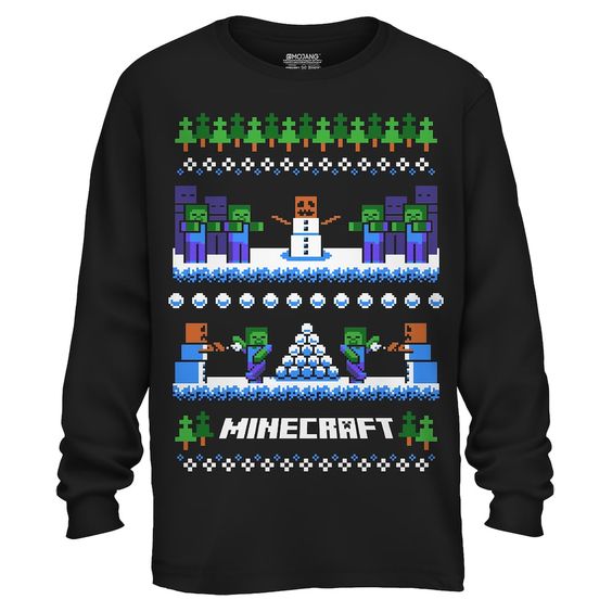 Minecraft Snowball Sweatshirt EL01