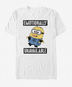 Minion Emotionally Unavailable T-Shirt DV