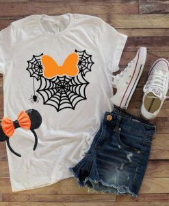 Minnie Spider Halloween T-Shirt EL01